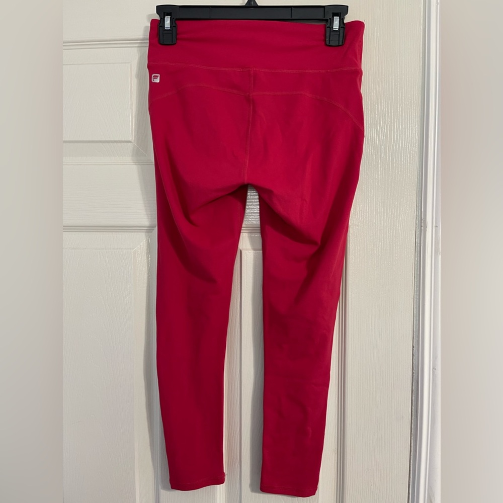 Fabletics Red Ankle Length Legging - image 4